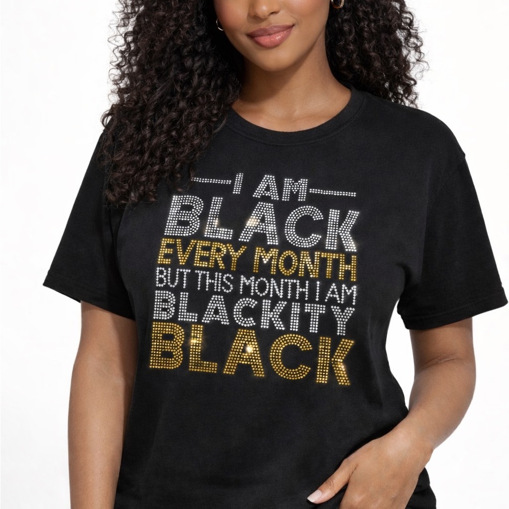 Bling Black History T-Shirt.